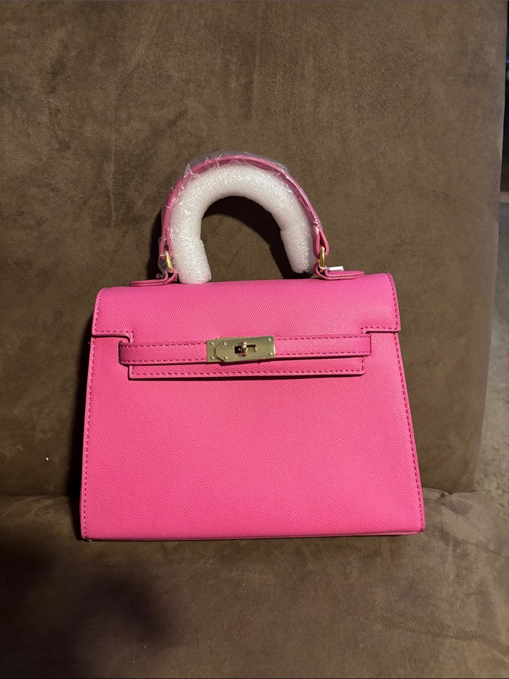 Stylish Pink Top-Handle Women's Bag
